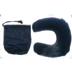 Cuscino Cervicale Relax Mezzaluna Blu 26cm x 26cm confezione
